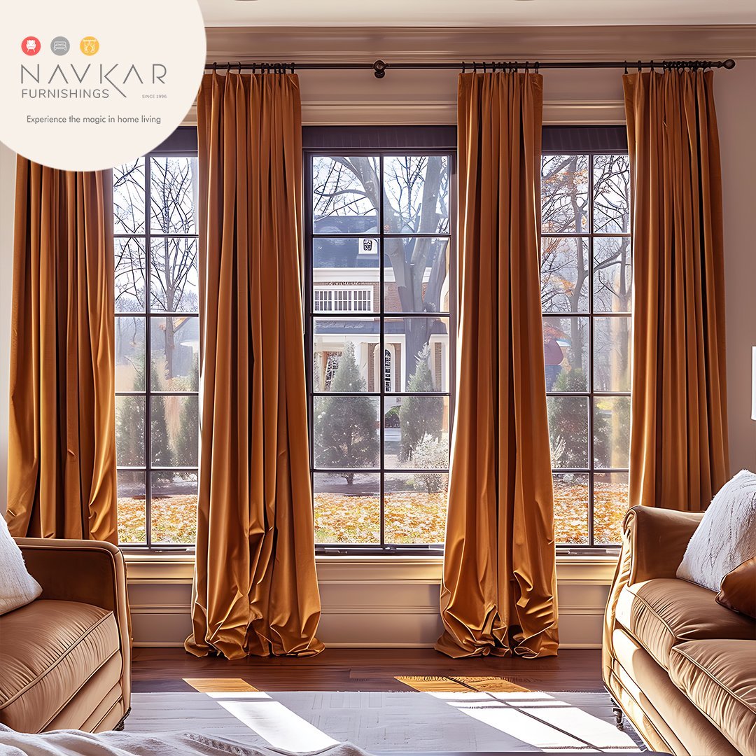 Curtains at Navkar Furnishing Mumbai