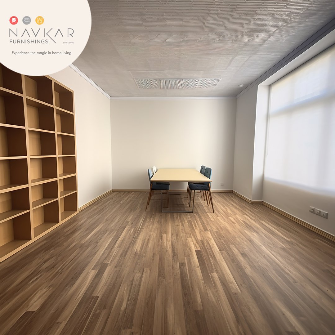 Wooden Flooring at Navkar Furnishing Mumbai